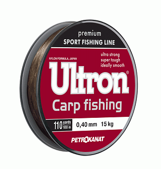 Леска Ultron Carp Fishing 0.45мм 100м 19,0кг